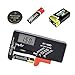 Small Battery Tester - Universal Digital Battery Volt Checker Holder Tool for AA AAA C D 9V 1.5V Button Cell Small Batteries