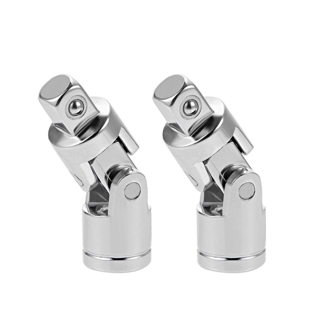 sourcing map 2 Pcs 3/8 Inch Drive Universal Joint Socket, Cr-V