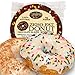 Simply Scrumptous Fat Free Vanilla Glazed Donuts with Sprinkles