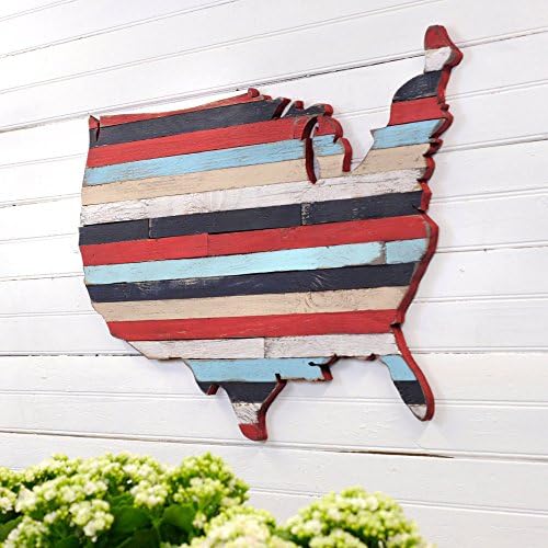USA Pallet Map Wooden America Pallet Wall Art United State Large Map