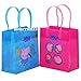 Peppa Pig Party Favor Goody Tote Candy Bag Great Child Birthday Gift, 12 Piece