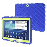 Samsung Tab 3 10 inch (2013) Drop Tech Blue Gumdrop Cases Rugged Shock Absorbing Protective Dual Layer Cover Case