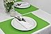 DII 100% Spun Polyester Table Top Collection, 60x120, White, 1 Piece
