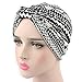 Ever Fairy Womens Floral Print Cotton Turban Chemo Sleep Cap,Turban Hat Cap Hair Wrap
