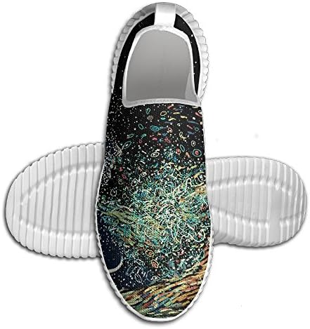 Gentleman Trippy Painting Naked Galaxy Outdoor Running Shoes Casual Running Sports Sneakers For Men