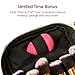 habe Makeup Brush Holder Travel Case, Makeup Brush Organizer Bag, 20 Brush Holders, Small, Compact, Fits Long and Thick Brushes, Cosmetic Bags for Women, 100% Cruelty-Free, Free Makeup Sponge Included