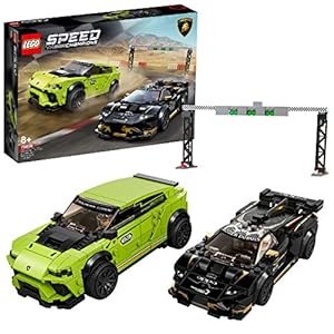 LEGO Speed Champions Lamborghini Urus ST-X & Lamborghini Huracán Super Trofeo Evo, Set di Costruzioni con Auto da Corsa, Macchine Giocattolo per Bambini, 8 -99 Anni, 76899 6 lego LEGO Speed Champions Lamborghini Urus ST-X & Lamborghini Huracán Super Trofeo Evo, Set di Costruzioni con Auto da Corsa, Macchine Giocattolo per Bambini, 8 -99 Anni, 76899 LEGO
