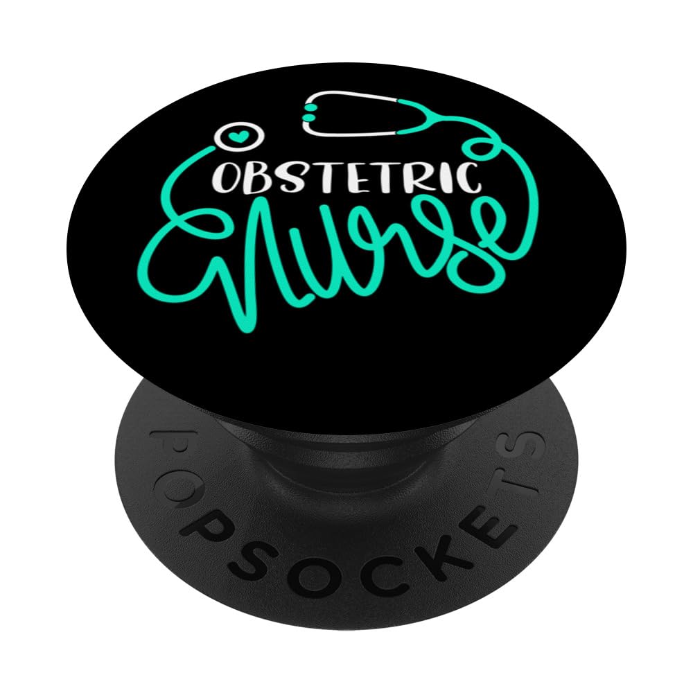 Obstetric Nurse Cute OB/GYN Nursing Department RN PopSockets Swappable PopGrip