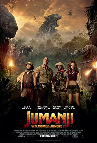 Jumanji: Welcome to the Jungle (2017) - Movie POSTER (20" x 30") Matte Style (Thick): JM03