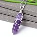 Foster's Amethyst Wire Wrap Gemstone Quartz Healing Point