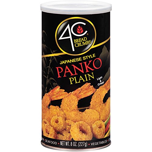 4C Panko Plain Bread Crumbs 8 oz. (Pack of 3) Grocery