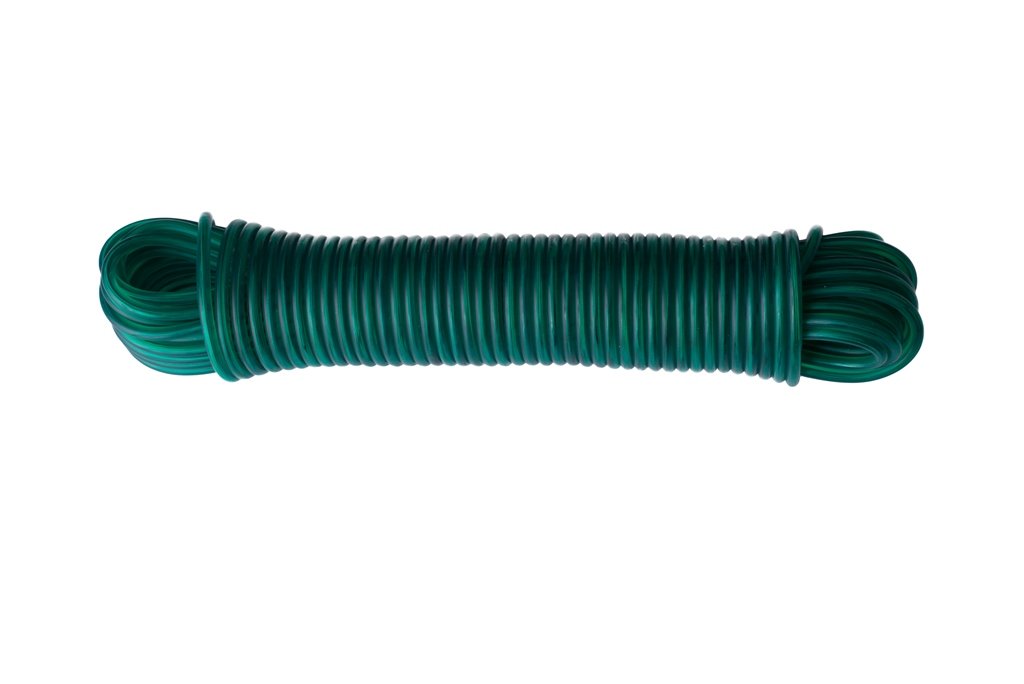 Merriway BH05945 Plastic Coated Washing Line with Wire Centre 14.5M (47ft)- Green