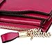 YALUXE Women's RFID Blocking Large Capacity Luxury Wax Genuine Leather Clutch Wallet Multi Card Organizer