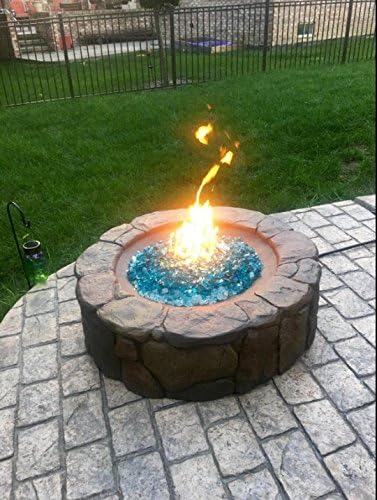 Amazon Com Onlyfire 18 Inch Stainless Steel Round Fire Pit Burner Ring Double Ring Garden Outdoor