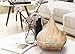 PUREST NATURALS 300ml Essential Oil Oils Diffuser Ultrasonic Cool Mist Aroma Humidifier - Whisper Quiet Large Aromatherapy Air Purifier for Home Office Bedroom Living Room Yoga (ENGRAIN)