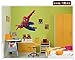 Home Decor Stick Giant Wall Decal 3D View Art Wallpaper Mural (Spider-Man)
