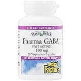 Natural Factors - Stress-Relax Pharma GABA 100mg, Supports Mental Focus & Relaxation, 60 Vegetarian Capsules
