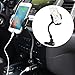 Amoner Upgraded Car Phone Holder, Cigarette Lighter Universal Phone Cradle Mount with Dual USB 2.1A Charger for iPhone X 8 7 6 6S Se 5S Samsung Galaxy S9 S8 S7 S6 S5 HTC LG Sony Nexus Motorola More