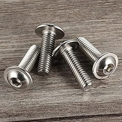 M6-1.0 x 6mm Flanged Button Head Socket Cap Screw