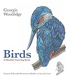 Birds: A Mindful Coloring Book by