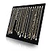 DOTASI Black Velvet Necklace Chain Stand Jewellery Holder Shop Display Organizer(Not Included Necklaces)