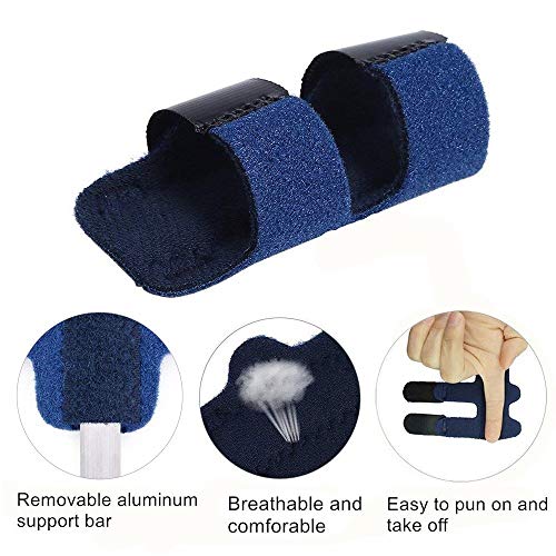 image for Kuiji Trigger Finger Splint for Middle Finger, Pinky Finger, Ring Fing