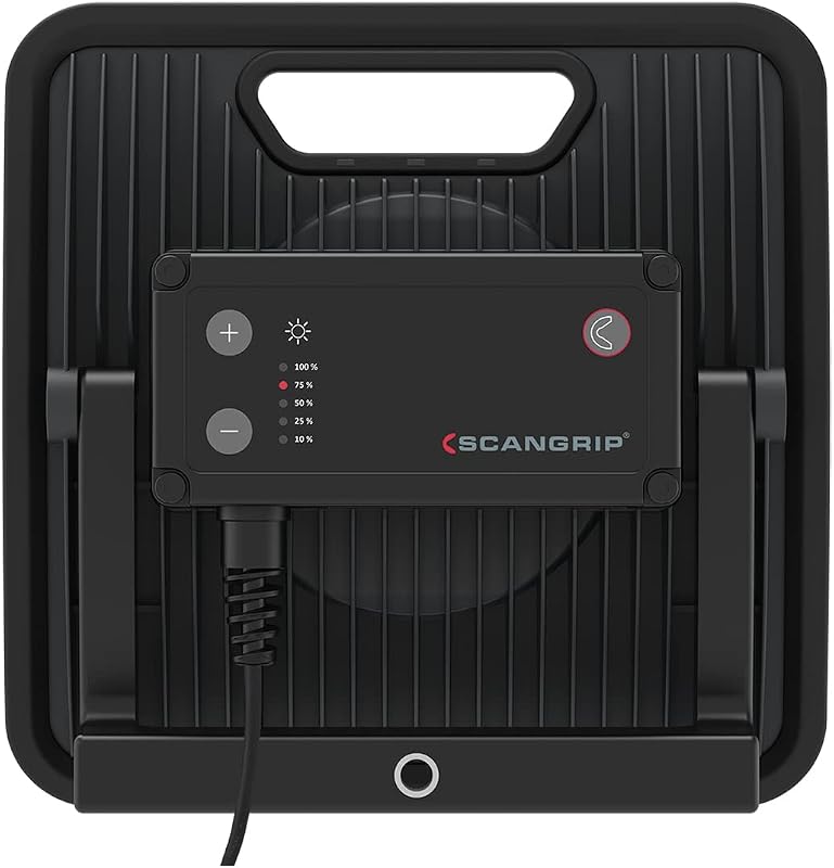 03.5442 Arbeitsleuchte NOVA 5K mit der 42W COB-LED Technologie und einem 5 Meter Kabel, gebaut nach Schutzart IP67, 240 W, 240 V, Dunkelgrau, Schwarz, large