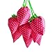 Strawberry Foldable Reusable Grocery Bags,Baynne Heavy Duty Foldable Shopping Tote Bag