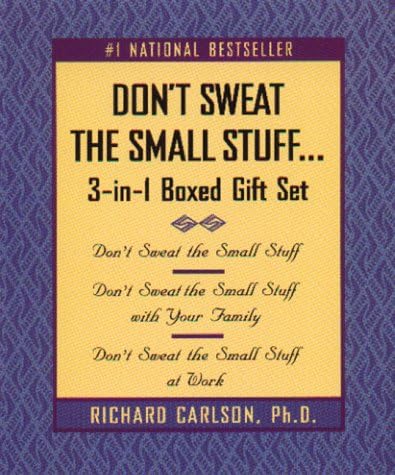 Don't Sweat the Small Stuff 3-in-1 Boxed Gift Set