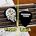 Cool Black Star Wars Millennium Falcon Guitar Pick Pic