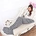 YUSHOP Adults Womens Crochet Knitted Mermaid Tail Blankets, Bedroom Sofa Sleeping Bags Blanket #08