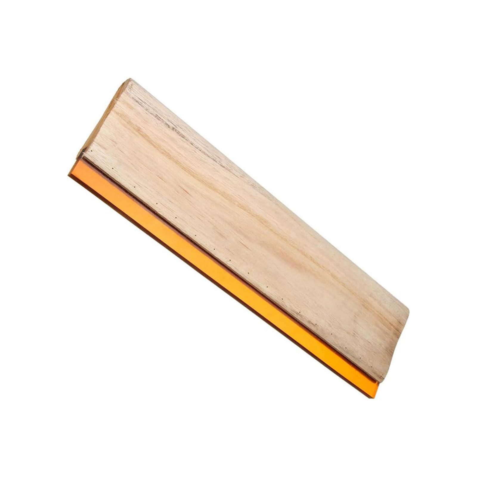 30cm Screen Printing Squeegee with wooden handle, 75 Durometer Screen Ink Scraper for Screen Printing
