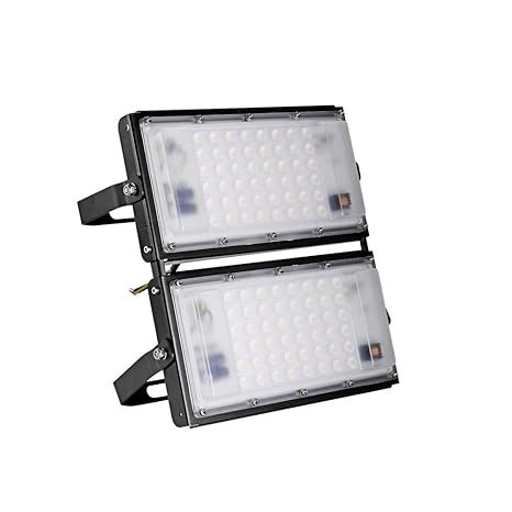 Acumste Led Flood Light Outdoor Security Lighting Projection Lamp