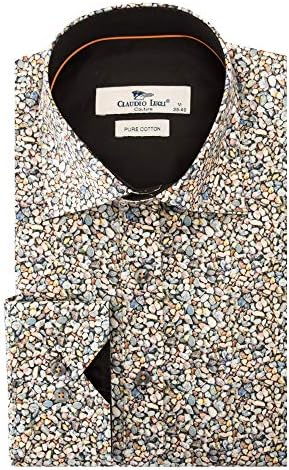 Claudio Lugli Pebble Print Mens Shirt CP6506