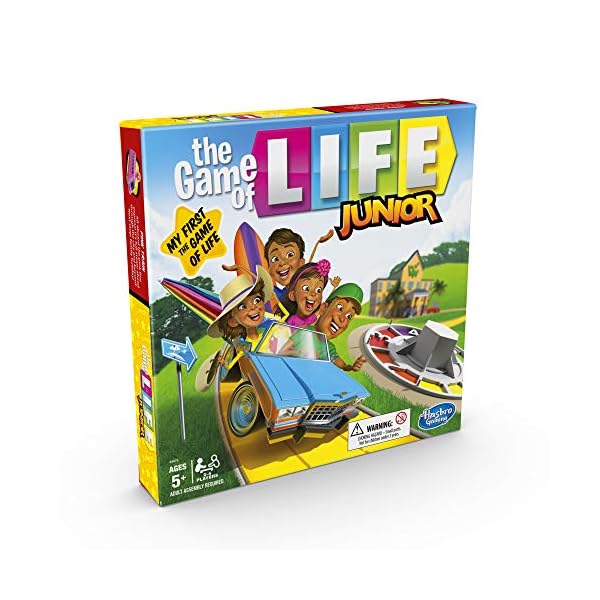 Hasbro Gaming The Game of Life Junior Board Game for Kids from Age 5, Game for 2 to 4 Players – Bild 4