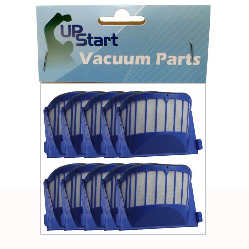Replacement iRobot Roomba 650 Filters - Kit Includes 10 AeroVac Filters