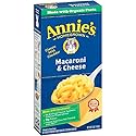 Annie's Macaroni and Cheese, Pasta & Classic Mild Cheddar Mac and Cheese, 6 oz Box