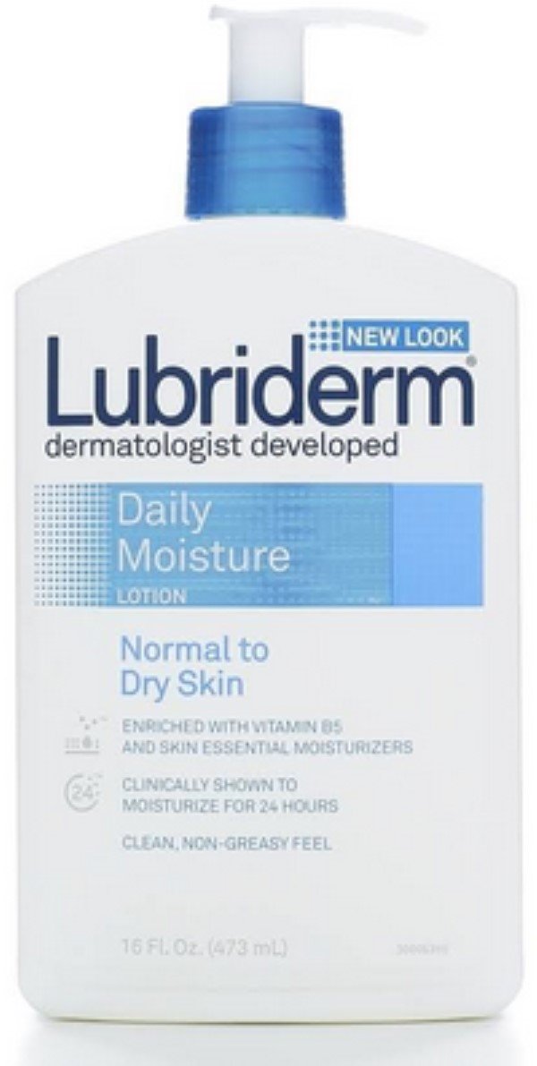 Lubriderm Daily Moisture Lotion 16 oz (Pack of 5) Beauty