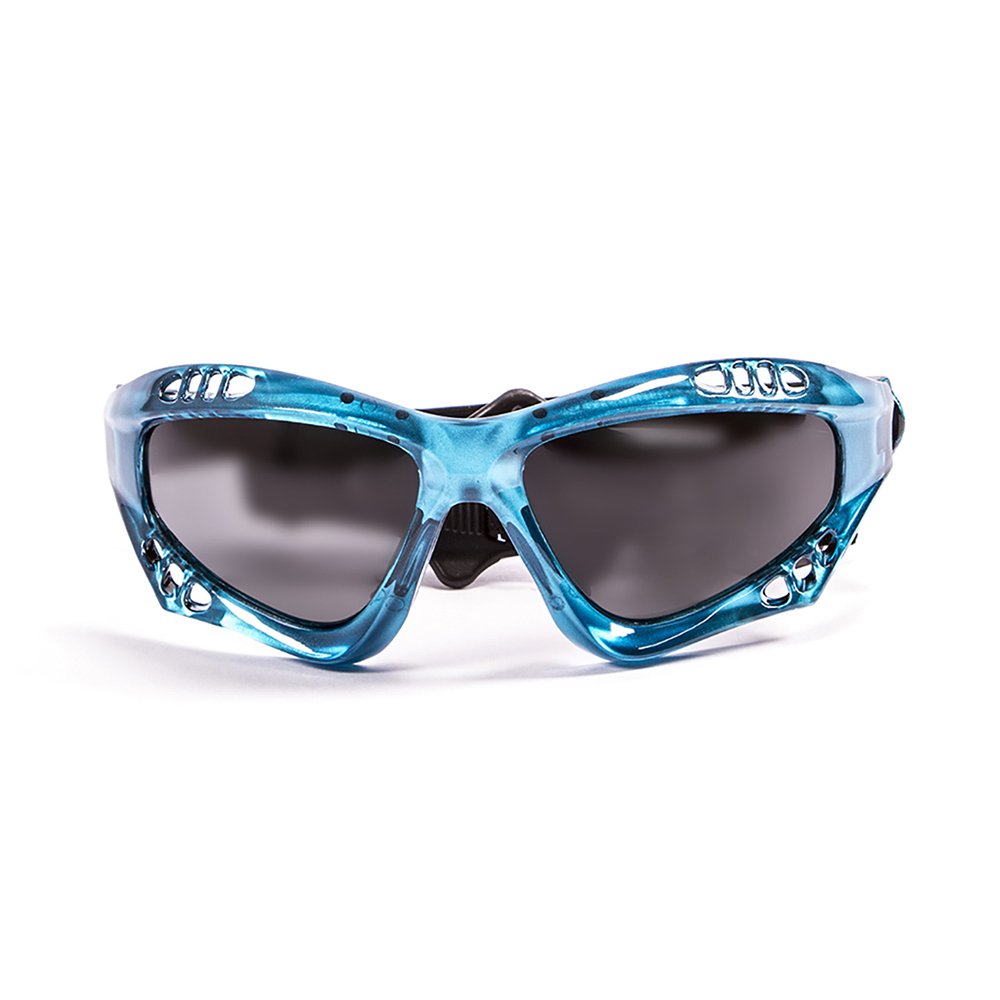 OceanGlasses - Australia - Polarized Sunglasses - Frame : Transparent Blue - Lens: Smoked (11700.6)