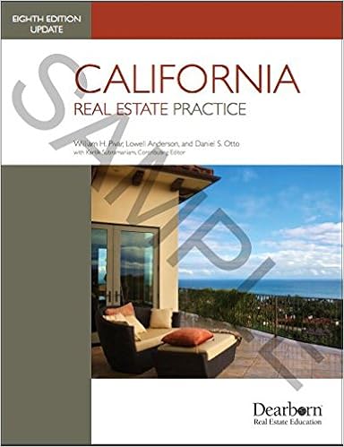 California Real Estate Practice 8th Edition Update 9781475434934 Amazon Com Books