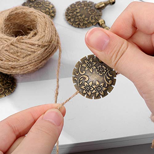 Daxin Retro Broken Rope Pendant Slicer Cutter Slice Thread Cutter Take-up DIY Sewing Tools Cross Cutting Thread Stitching Tools - Thumbnail 2