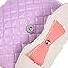 Outtop Women Girl Bowknot Shoulder Bag Casual Handbag Contracted Style Tourism Package (Pink)