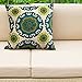 Utopia Bedding Outdoor Throw Pillow (Floral Green)