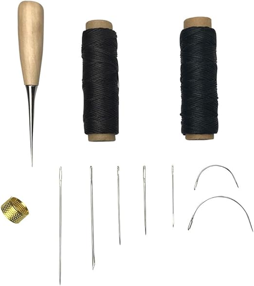 7 Pieces Curved Upholstery Hand Sewing Needles Sewing