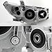 AKKON - For Toyota Camry SE Model Black Bezel Projector Headlight Front Lamp Passenger Right Side Replacement