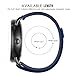 Lamshaw Smartwatch Band for Fossil Q Venture, Milanese Metal Stainless Steel Mesh Replacement Strap for GEN 3 SMARTWATCH - Q VENTURE (Blue)