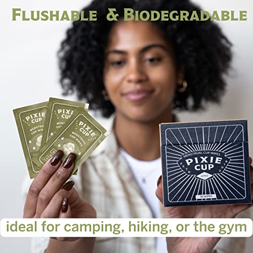 Pixie Wipes Flushable On The Go Wipes Best Individually Wrapped