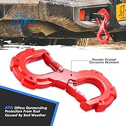 AyA Gear S-Shape Integrated Winch Shackles with