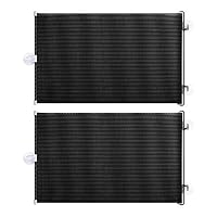 STURME Car Window Shade Fit Most Cars Premium PVC Plastic Blocks 99% UV Rays Adjustable Length Rolling Automatically Car Sun Shade Best Protection for Your Family and Car