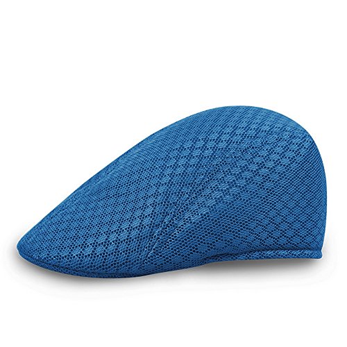 Zegoo Men's Women's Solid Color Peaked Cap Newsboy Hat